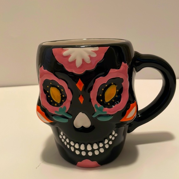 Broom & Co Day of the Dead Mug NWOT - Picture 1 of 6